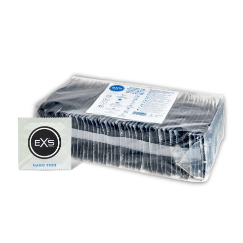 EXS Nano Thin prezerwatywy ultra cienkie 100 sztuk, szerokość 53 mm EXS Nano Thin prezerwatywy ultra cienkie 100 sztuk, szerokość 53 mm