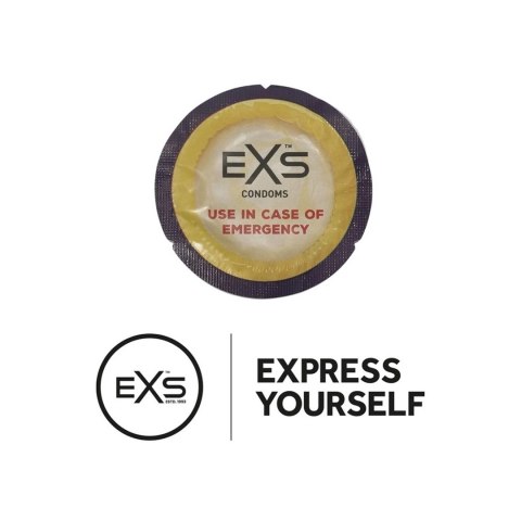 EXS Regular 100 szt. prezerwatywy okrągłe, cienki lateks, 54 mm EXS Regular 100 szt. prezerwatywy okrągłe, cienki lateks, 54 mm