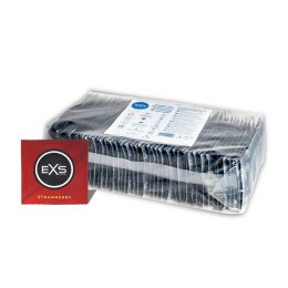 EXS Strawberry - Prezerwatywy truskawkowe 100 sztuk, aromatyzowane