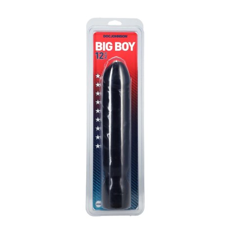 Doc Johnson Big Boy 30 cm - model anatomiczny, PVC, czarny Doc Johnson Big Boy 30 cm - model anatomiczny, PVC, czarny