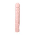 Doc Johnson Classic 25 cm - model anatomiczny, elastyczny, czarny