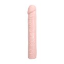 Doc Johnson Classic 25 cm - model anatomiczny, elastyczny, czarny