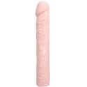 Doc Johnson Classic 25 cm - model anatomiczny, elastyczny, czarny