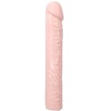 Doc Johnson Classic 25 cm - model anatomiczny, elastyczny, czarny