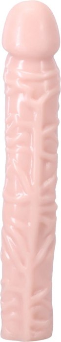 Doc Johnson Classic 25 cm - model anatomiczny, elastyczny, czarny