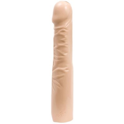 Doc Johnson Cock Master 25 cm - nakładka powiększająca, PVC, biała Doc Johnson Cock Master 25 cm - nakładka powiększająca, PVC, biała