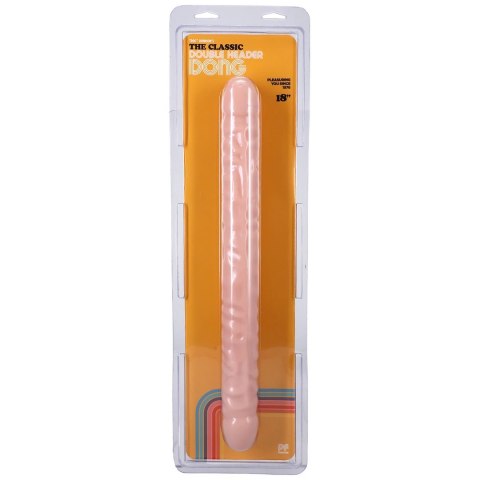 Doc Johnson Double Header dwustronny model 45 cm czarny PVC Doc Johnson Double Header dwustronny model 45 cm czarny PVC