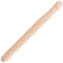 Doc Johnson Double Header dwustronny model anatomiczny 45 cm czarny