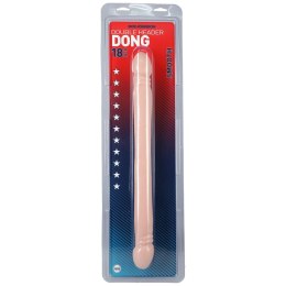 Doc Johnson Double Header dwustronny model anatomiczny 45 cm czarny