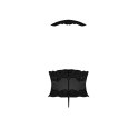 Magic Silk Exposed Body L/XL z głębokim dekoltem i stringami
