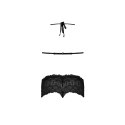 Magic Silk Exposed Cheeky komplet plus size - biustonosz i figi koronkowe