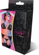 Magic Silk Exposed Zestaw bielizny 3-częściowy Plus Size koronka