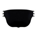 Male Power LXL Elastyczne Majtki na Paseczkach Nylon-Spandex Czarny