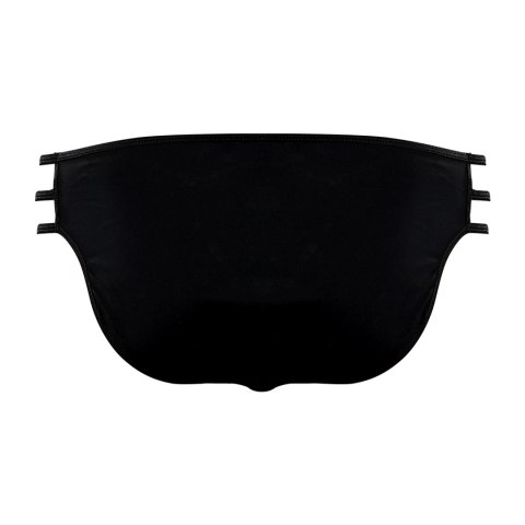 Male Power LXL Elastyczne Majtki na Paseczkach Nylon-Spandex Czarny Male Power LXL Elastyczne Majtki na Paseczkach Nylon-Spandex Czarny