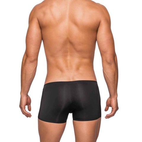 Male Power Seamless Sleek Mini szorty XL z bezszwową kieszenią czarne Male Power Seamless Sleek Mini szorty XL z bezszwową kieszenią czarne