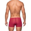 Male Power Seamless Sleek Mini szorty M grafitowe z logo