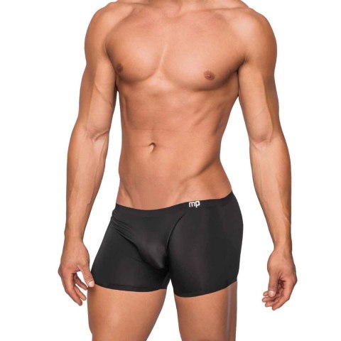 Male Power Seamless Sleek S szorty męskie z niskim stanem czarne Male Power Seamless Sleek S szorty męskie z niskim stanem czarne