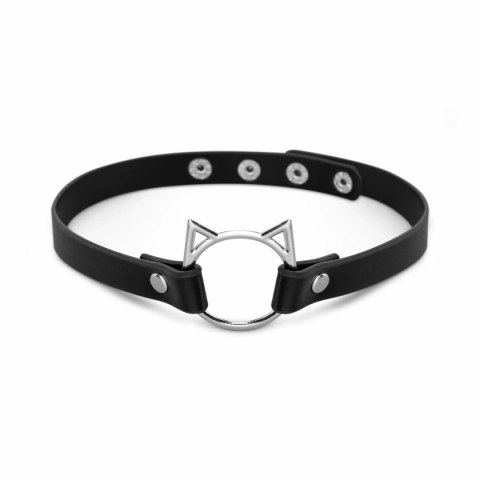 Bedroom Fantasies Kitty Choker Black - Pasek Dekoracyjny z Motywem Kota Bedroom Fantasies Kitty Choker Black - Pasek Dekoracyjny z Motywem Kota