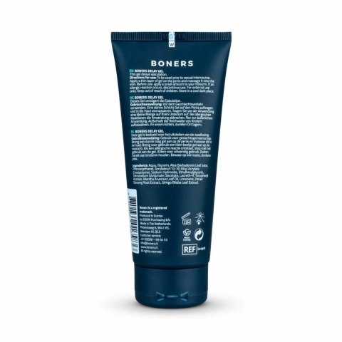 Boners Delay Gel 100 ml - żel wydłużający czas aktywności Boners Delay Gel 100 ml - żel wydłużający czas aktywności