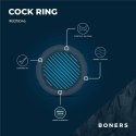 Boners Ergo - ergonomiczny pierścień intymny, elastyczny, czarny