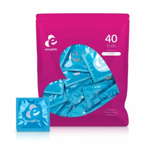 EasyGlide Ultra Cienkie Prezerwatywy Anatomiczne 40 sztuk EasyGlide Ultra Cienkie Prezerwatywy Anatomiczne 40 sztuk