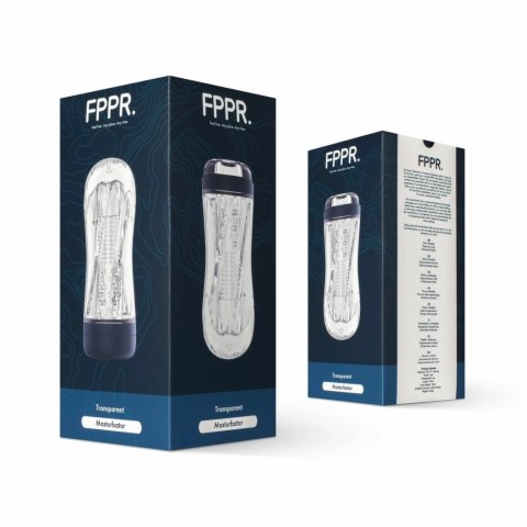 FPPR Transparent Sleeve Model - Anatomiczny System Stymulujący TPE/Silikon FPPR Transparent Sleeve Model - Anatomiczny System Stymulujący TPE/Silikon