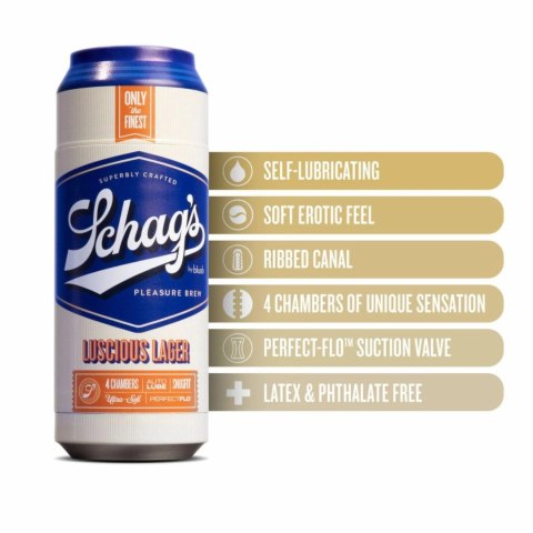 Schag's Luscious Lager Frosted - Kompaktowa maszyna intymna z systemem PerfectFlo™ Schag's Luscious Lager Frosted - Kompaktowa maszyna intymna z systemem PerfectFlo™