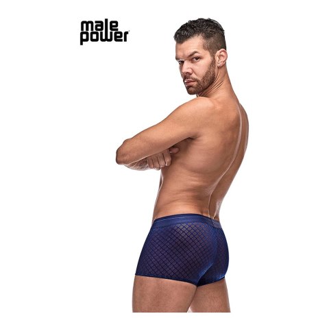 Male Power Diamond Mesh Mini szorty męskie, dwukolorowy pas, M Male Power Diamond Mesh Mini szorty męskie, dwukolorowy pas, M
