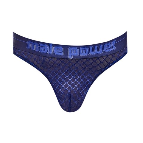Male Power Diamond Mesh Stringi L/XL Czarny Dwukolorowy Pas Male Power Diamond Mesh Stringi L/XL Czarny Dwukolorowy Pas