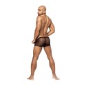 Male Power Heart Breaker Mini szorty męskie, niskie i elastyczne, rozmiar L