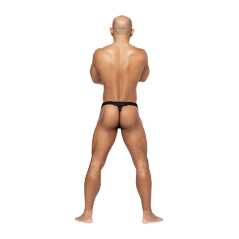 Male Power Heart Breaker Stringi Micro LXL czarne anatomiczne Male Power Heart Breaker Stringi Micro LXL czarne anatomiczne