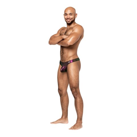 Male Power Hocus Pocus Bong Thong - stringi męskie z podtrzymaniem, czarne Male Power Hocus Pocus Bong Thong - stringi męskie z podtrzymaniem, czarne