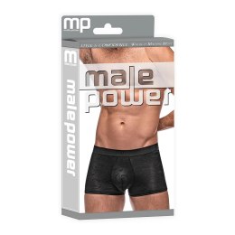 Male Power Impressions Mini szorty S wysoki stan elastyczne czarne