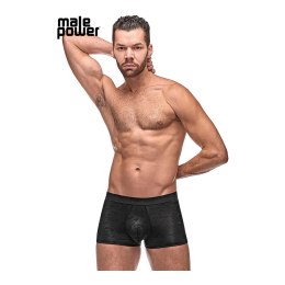 Male Power Impressions Mini szorty elastyczne z logo czarne M