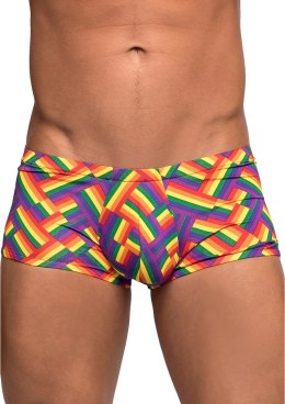 Male Power Impressions S Pride szorty mini elastyczne męskie