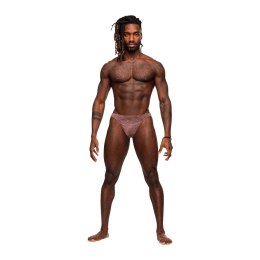 Male Power Inter-Mingle LXL Stringi Bong V anatomiczny kroj czarne