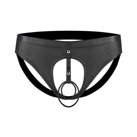 Male Power Jock L Extreme - model z podwojnym odpinanym systemem pierścieni Male Power Jock L Extreme - model z podwojnym odpinanym systemem pierścieni