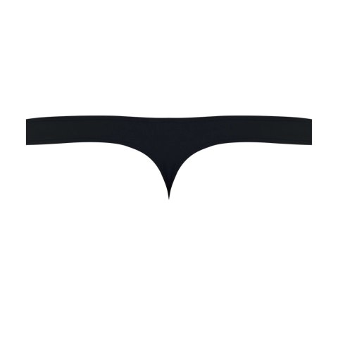 Male Power LXL Satin Spandex Stringi męskie komfortowe czarne Male Power LXL Satin Spandex Stringi męskie komfortowe czarne