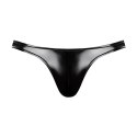 Male Power Liquid Onyx Stringi XL czarne klasyczne elastyczne
