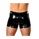 Male Power Liquid Onyx szorty z połyskiem na zamek M