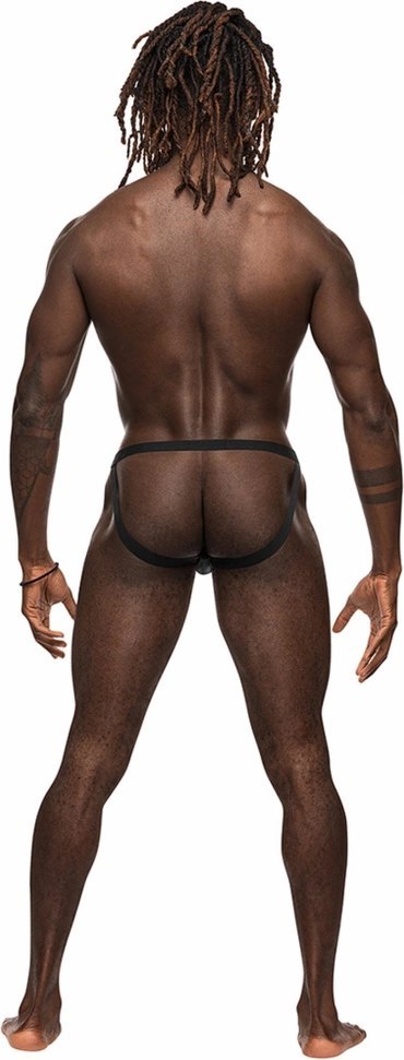 Male Power Magnificence Jock LXL anatomiczne stringi z metalowymi detalami Male Power Magnificence Jock LXL anatomiczne stringi z metalowymi detalami