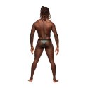 Male Power Magnificence LXL Stringi Micro V z ozdobnymi przelotkami