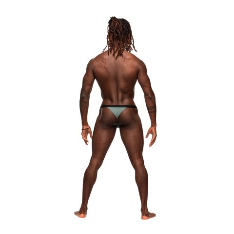 Male Power Magnificence LXL Stringi Micro V z ozdobnymi przelotkami Male Power Magnificence LXL Stringi Micro V z ozdobnymi przelotkami