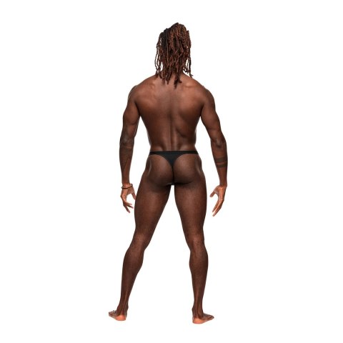 Male Power Magnificence LXL - Stringi Micro V z ozdobnymi przelotkami Male Power Magnificence LXL - Stringi Micro V z ozdobnymi przelotkami