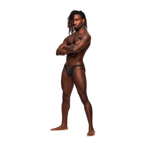 Male Power Magnificence LXL Stringi Micro V z ozdobnymi przelotkami Male Power Magnificence LXL Stringi Micro V z ozdobnymi przelotkami
