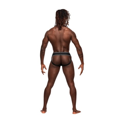 Male Power Modal Rib Jock L/XL - komfortowe stringi z otwartym tyłem Male Power Modal Rib Jock L/XL - komfortowe stringi z otwartym tyłem