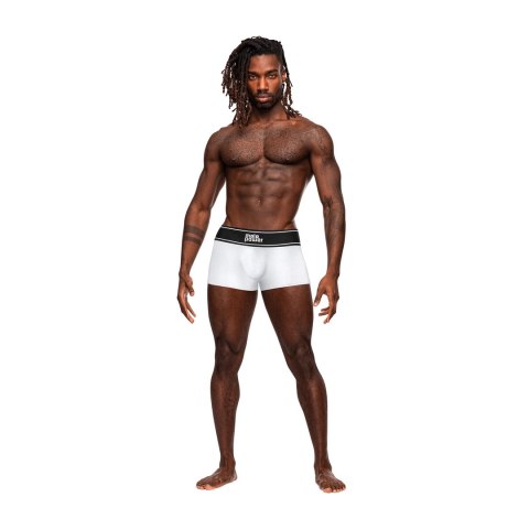 Male Power Modal Rib Pouch Short XL czarne szorty z kieszenią Male Power Modal Rib Pouch Short XL czarne szorty z kieszenią