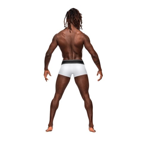 Male Power Modal Rib Pouch Short XL czarne szorty z kieszenią Male Power Modal Rib Pouch Short XL czarne szorty z kieszenią