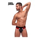 Male Power Panel LXL Retro Sport stringi męskie z kontrastem