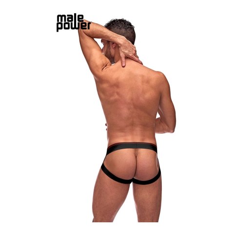 Male Power Retro Sport Panel LXL - bielizna z otwartym tyłem, kolorowe panele Male Power Retro Sport Panel LXL - bielizna z otwartym tyłem, kolorowe panele